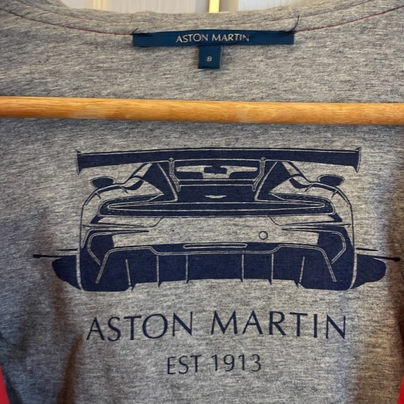 Simonetta x Aston Martin boys’ zip hoodie (size 8) - Picture 3 of 4